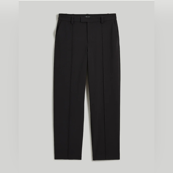 COPY - NWT Madewell The Petite Fairbanks Pant, 2P in True Black - Picture 6 of 12